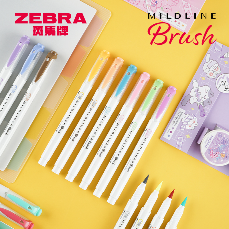 Zebra Pen Sarasa - Zebra Colores Evidenziatore a doppia testa