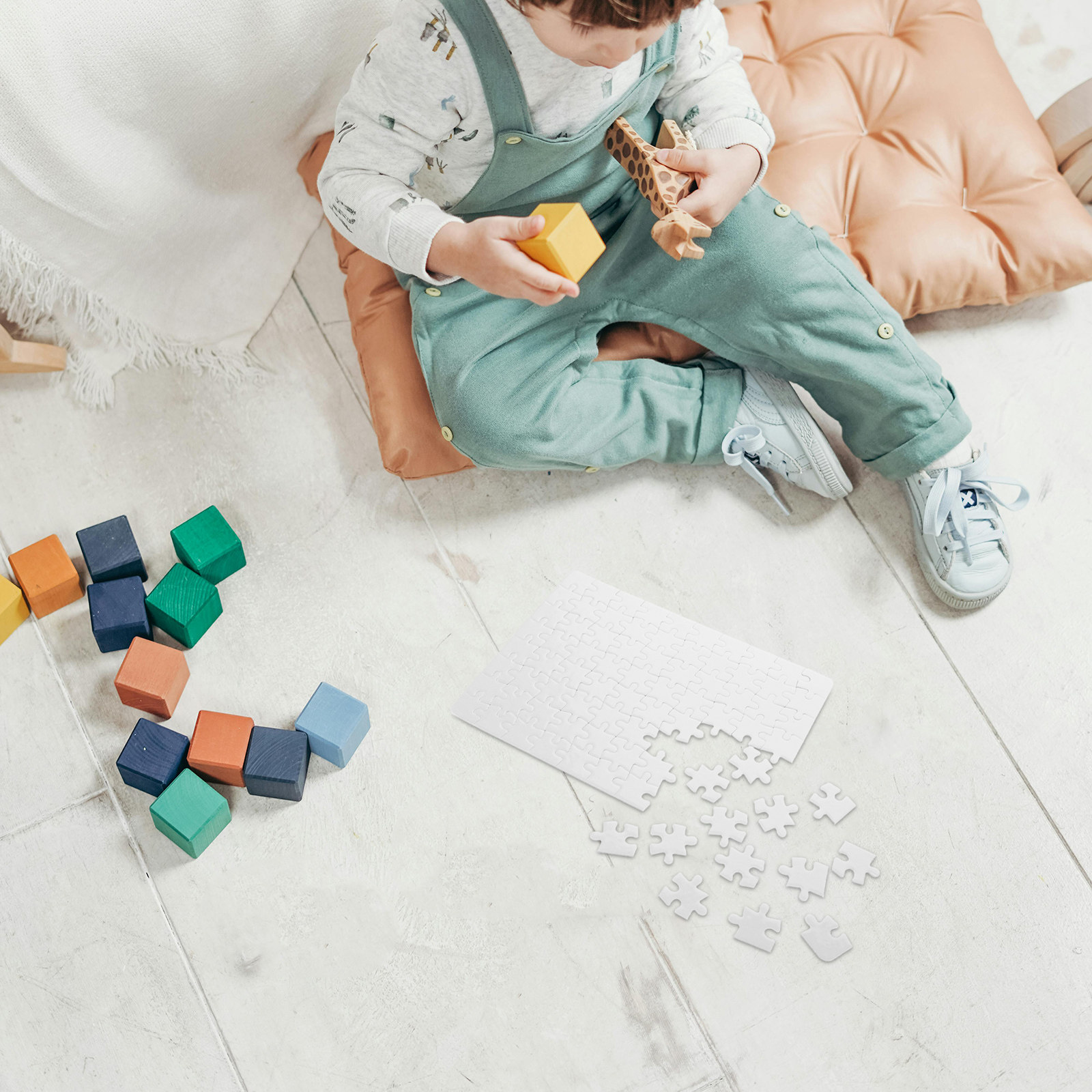 4 fogli di pannelli bianchi pe - Puzzle Blank White recensione e prezzo